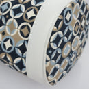 CELINE Shoulder Bag Canvas Blue Beige white Auth EC472V-8