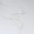 CELINE Shoulder Bag Canvas Blue Beige white Auth EC472V-7