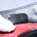 CELINE Backpack Leather Black Gold Auth EC484-12