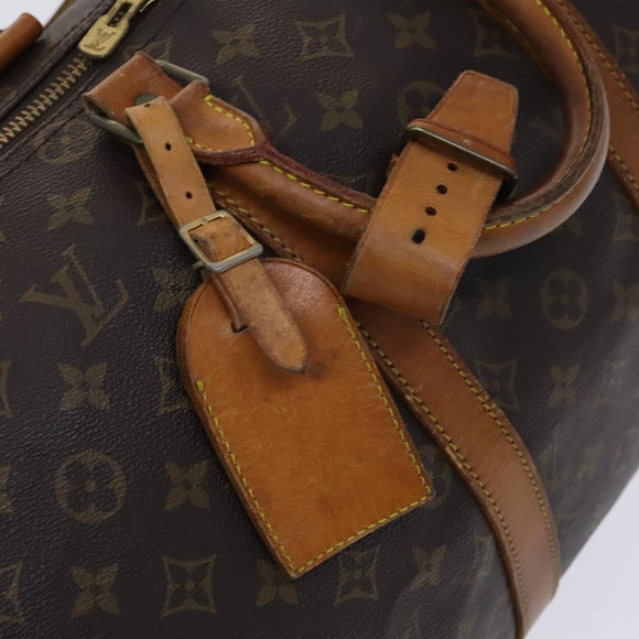 LOUIS VUITTON Monogram Keepall 45 Boston Bag M41428 LV Auth EC485