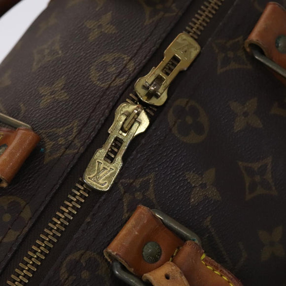 LOUIS VUITTON Monogram Keepall 45 Boston Bag M41428 LV Auth EC485
