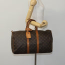 LOUIS VUITTON Monogram Keepall 45 Boston Bag M41428 LV Auth EC485-22