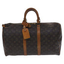 LOUIS VUITTON Monogram Keepall 45 Boston Bag M41428 LV Auth EC485-13