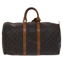LOUIS VUITTON Monogram Keepall 45 Boston Bag M41428 LV Auth EC485-2