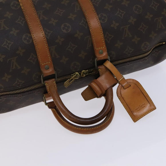 LOUIS VUITTON Monogram Keepall 45 Boston Bag M41428 LV Auth EC485