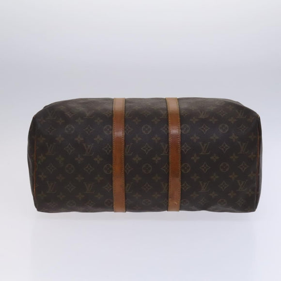 LOUIS VUITTON Monogram Keepall 45 Boston Bag M41428 LV Auth EC485