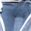 GUCCI Web Sherry Line Shoulder Bag Leather Black Red Green Auth EC493-18