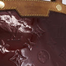LOUIS VUITTON Vernis Blair MM Handtasche 2-Wege Rouge Favist M91690 LV Auth EC506-3