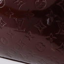 LOUIS VUITTON Vernis Blair MM Handtasche 2-Wege Rouge Favist M91690 LV Auth EC506-4