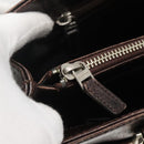 BURBERRY Nova Check Hand Bag Canvas Beige Auth EC510-10