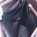 BURBERRY Nova Check Hand Bag Canvas Beige Auth EC510-19