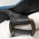 LOUIS VUITTON Epi Petit Noe Shoulder Bag Bicolor Black Blue M44152 Auth EC511-12