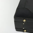 GUCCI Web Sherry Line Attache case Hand Bag Leather Red Black Green Auth EC515-15