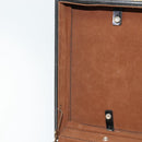 GUCCI Web Sherry Line Attache case Hand Bag Leather Red Black Green Auth EC515-24