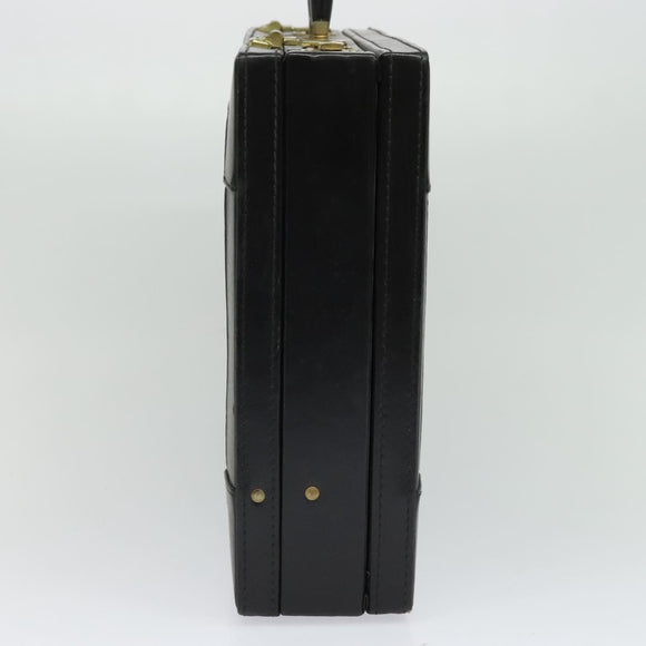 GUCCI Web Sherry Line Attache case Hand Bag Leather Red Black Green Auth EC515