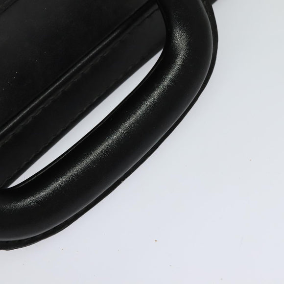 GUCCI Web Sherry Line Attache case Hand Bag Leather Red Black Green Auth EC515