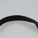 CELINE Shoulder Bag Leather Black Gold Auth EC517-8