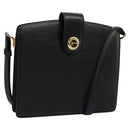 LOUIS VUITTON Epi Capuchin Shoulder Bag Black M52342 LV Auth EC524-1