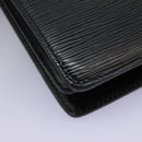 LOUIS VUITTON Epi Capuchin Shoulder Bag Black M52342 LV Auth EC524-15