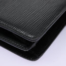 LOUIS VUITTON Epi Capuchin Shoulder Bag Black M52342 LV Auth EC524-17