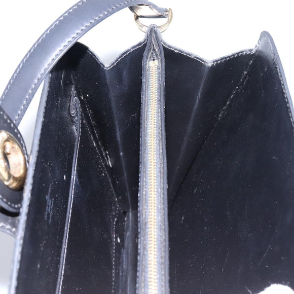 LOUIS VUITTON Epi Capuchin Shoulder Bag Black M52342 LV Auth EC524