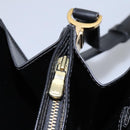 LOUIS VUITTON Epi Capuchin Shoulder Bag Black M52342 LV Auth EC524-10