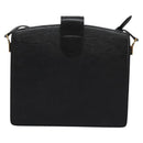 LOUIS VUITTON Epi Capuchin Shoulder Bag Black M52342 LV Auth EC524-2