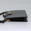 LOUIS VUITTON Epi Capuchin Shoulder Bag Black M52342 LV Auth EC524-3