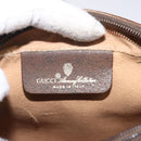 GUCCI GG Supreme Web Sherry Line Bag PVC Beige Gold Red 56 02 087 Auth EC527-17