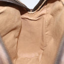 GUCCI GG Supreme Web Sherry Line Bag PVC Beige Gold Red 56 02 087 Auth EC527-20