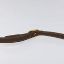 GUCCI GG Supreme Web Sherry Line Bag PVC Beige Gold Red 56 02 087 Auth EC527-8