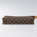 LOUIS VUITTON Damier Ebene Poche Toilette 26 Pouch N47543 LV Auth EC531-6