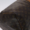 LOUIS VUITTON Monogram Keepall 55 Boston Bag M41424 LV Auth EC541-9