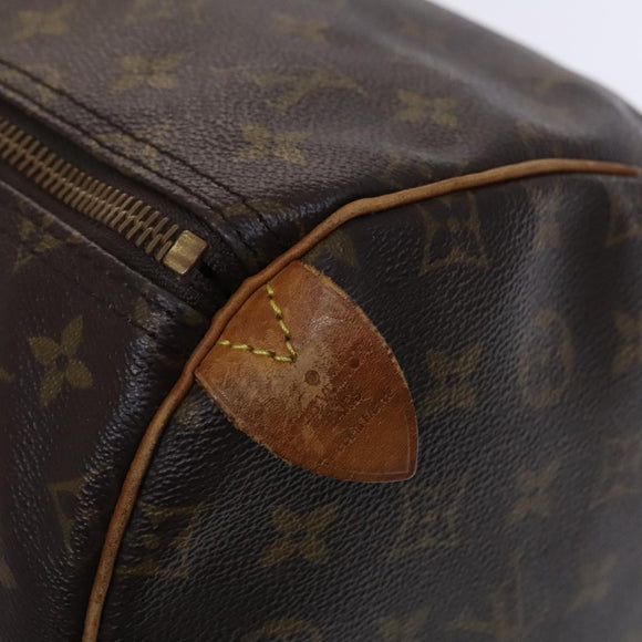 LOUIS VUITTON Monogram Keepall 55 Boston Bag M41424 LV Auth EC541