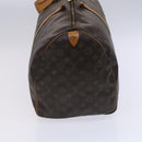 LOUIS VUITTON Monogram Keepall 55 Boston Bag M41424 LV Auth EC541-3
