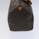 LOUIS VUITTON Monogram Keepall 55 Boston Bag M41424 LV Auth EC541-4