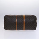 LOUIS VUITTON Monogram Keepall 55 Boston Bag M41424 LV Auth EC541-5