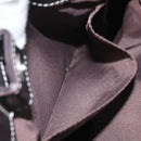 BURBERRY Nova Check Blue Label Hand Bag Canvas Leather Beige Auth EC545-20