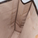 LOUIS VUITTON Monogram Sac Plat Hand Bag M51140 LV Auth EC550-17