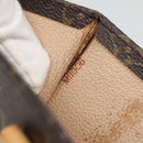 LOUIS VUITTON Monogram Sac Plat Hand Bag M51140 LV Auth EC550-18