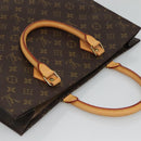 LOUIS VUITTON Monogram Sac Plat Hand Bag M51140 LV Auth EC550-6