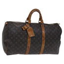 LOUIS VUITTON Monogram Keepall 50 Boston Bag M41426 LV Auth EC556-1