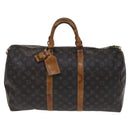 LOUIS VUITTON Monogram Keepall 50 Boston Bag M41426 LV Auth EC556-13