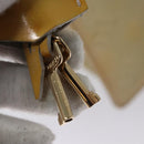 LOUIS VUITTON Monogram Vernis Spring Street Hand Bag Gris M91029 LV Auth EC572-9