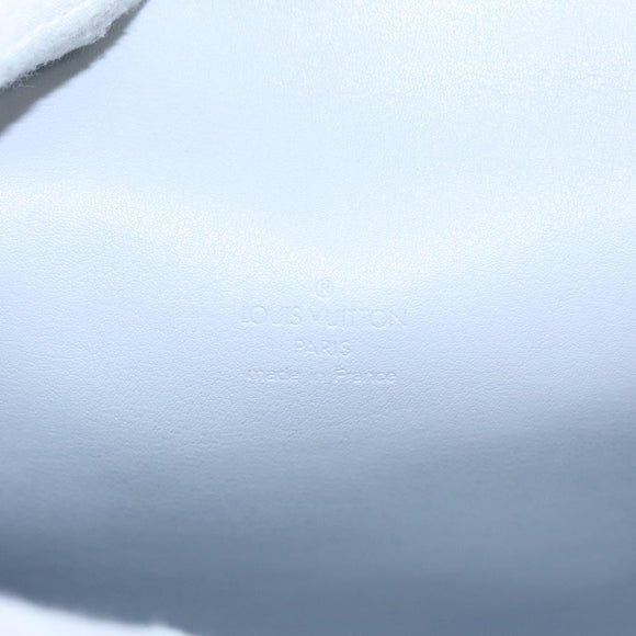 LOUIS VUITTON Monogram Vernis Spring Street Hand Bag Gris M91029 LV Auth EC572