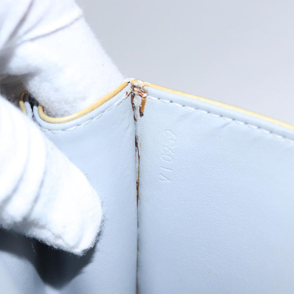 LOUIS VUITTON Monogram Vernis Spring Street Hand Bag Gris M91029 LV Auth EC572