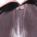 Christian Dior Trotter Canvas Shoulder Bag Brown Auth EC573-18