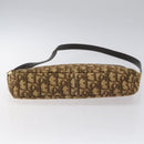 Christian Dior Trotter Canvas Shoulder Bag Brown Auth EC573-5