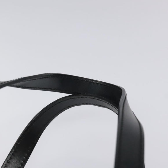 BURBERRY Nova Check Hand Bag PVC Beige Auth EC577