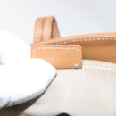 BURBERRY Nova Check Hand Bag PVC Beige Auth EC590-12
